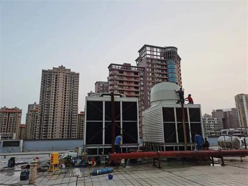 圓形冷卻塔如何進行更換填料,圓形冷卻塔填料更換方法